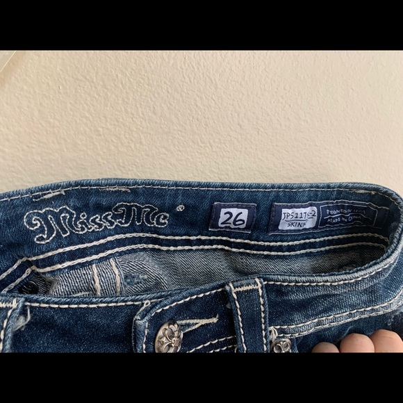 MissMe Jeans. Size 26 - Picture 3 of 3